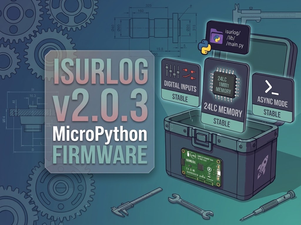 ISURLOG Firmware v2.0.3 release cover art